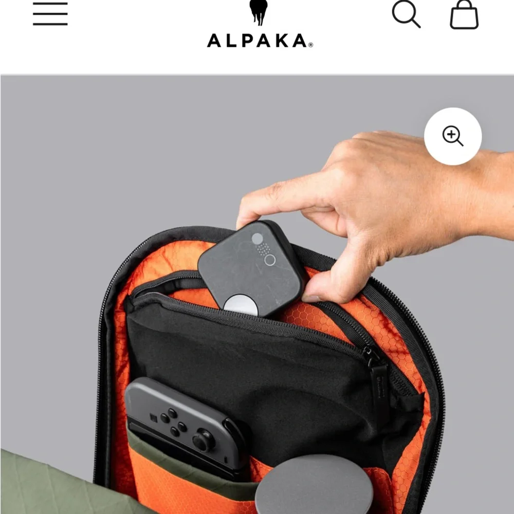 NWT Alpaka Metro Backpack 12L in light green A1